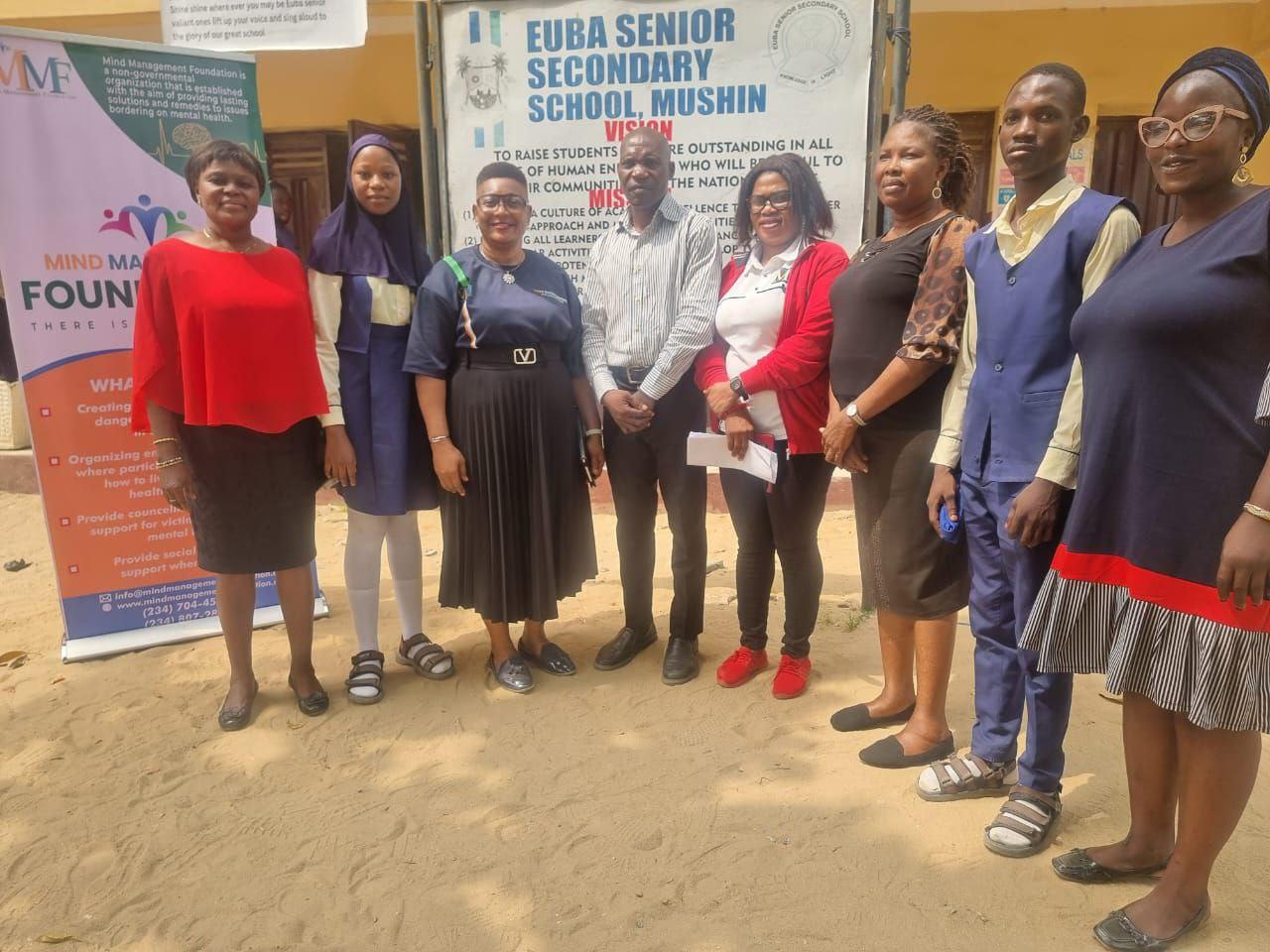 MMF training at Euba Junior and Secondary Schools