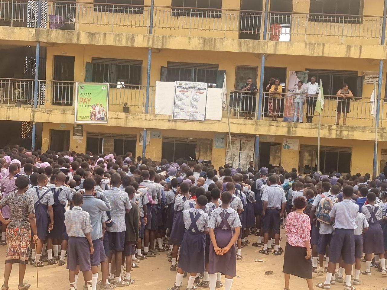 MMF combined  training  at Okota Senior and Junior Schools