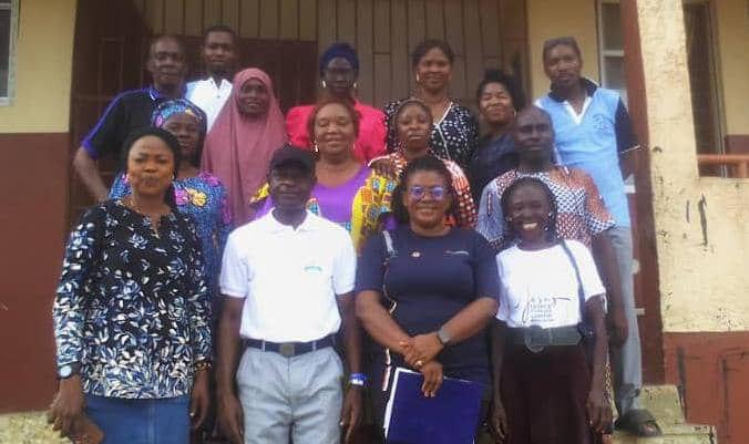 MMF training at Lagos State Junior Model College, Igbokuta, Imota.