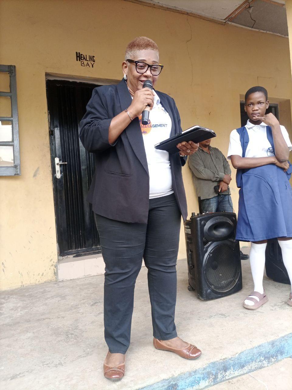 MMF Training at Ikeja Senior Grammar School.