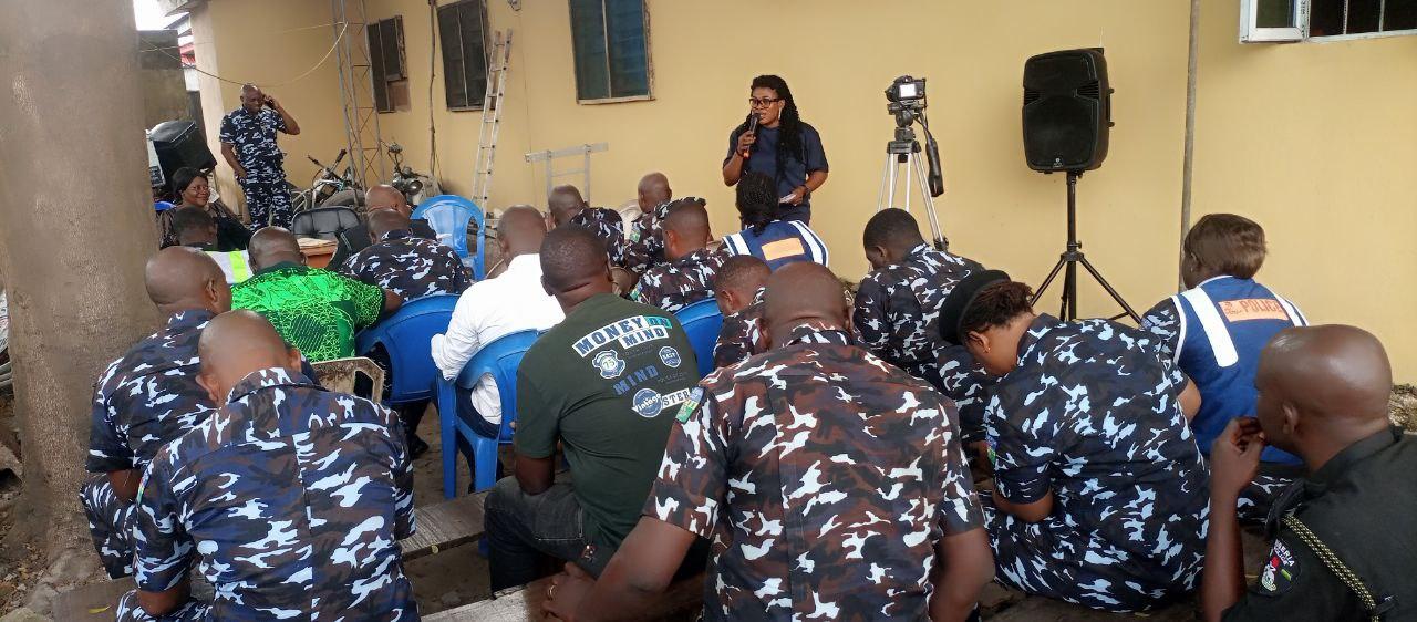 MMF training at Alakara police Divisional HQ
