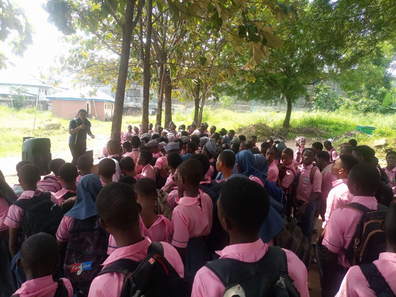 MMF training at Isolo senior secondary School