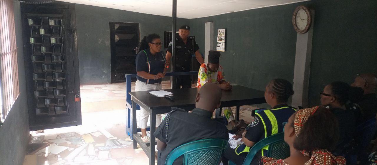 MMF training at Itire police Divisional HQ